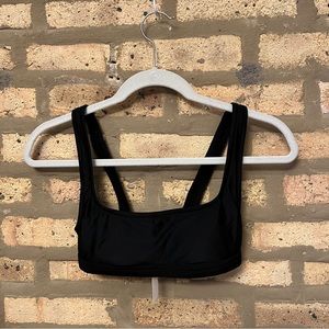 NWT Madewell Second Wave Balconette Bikini Top / X-SMALL / BLACK